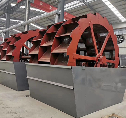 轮式洗砂机 Wheel sand washing machine